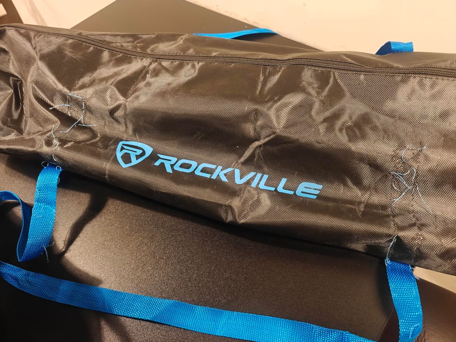 Rockville RVES1 Pair Adjustable Tripod PA Speaker Stands with Carry Bag customer photo 2