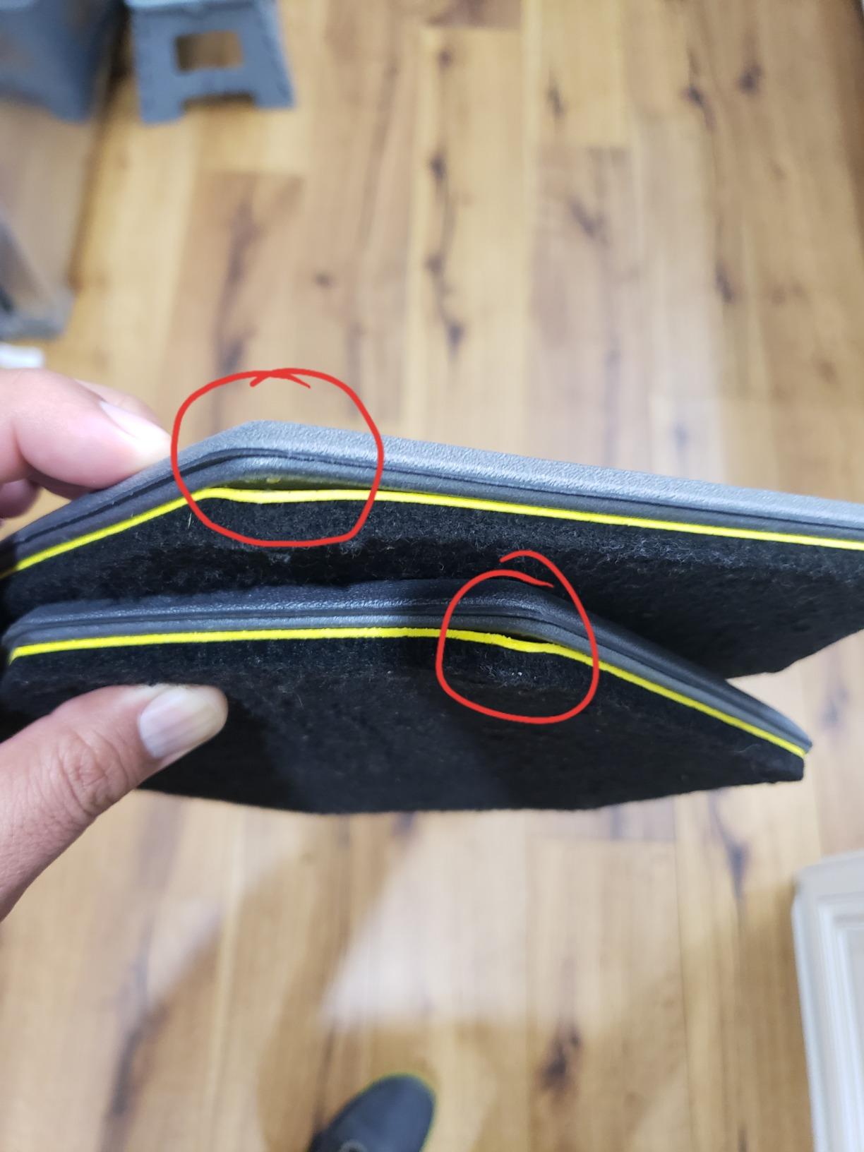 SKLZ Slidez Dual-Sided Exercise Glider Discs for Core Stability Exercises for Hands & Feet, Standard Use,Yellow customer photo 2