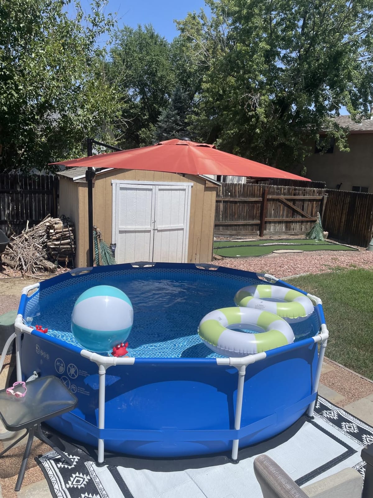 INTEX Metal Frame 10ft x 30in Round Above Ground Swimming Pool Set w/Pump customer photo 2
