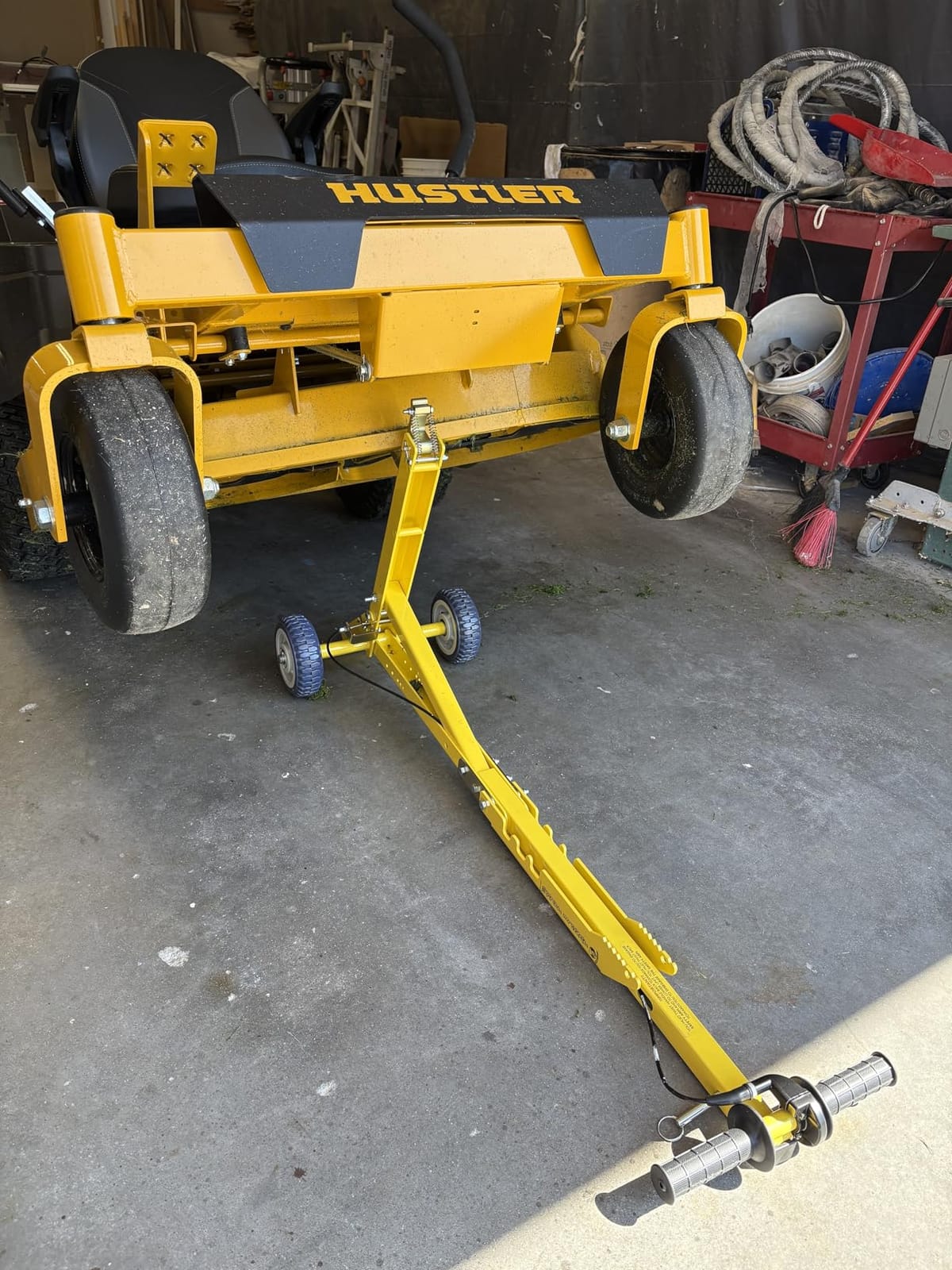Jungle Jim's Jungle Jack V2 Mower Jack - Lift Most Mowers, Even ZTRs - 800 Pound Capacity! customer photo 1