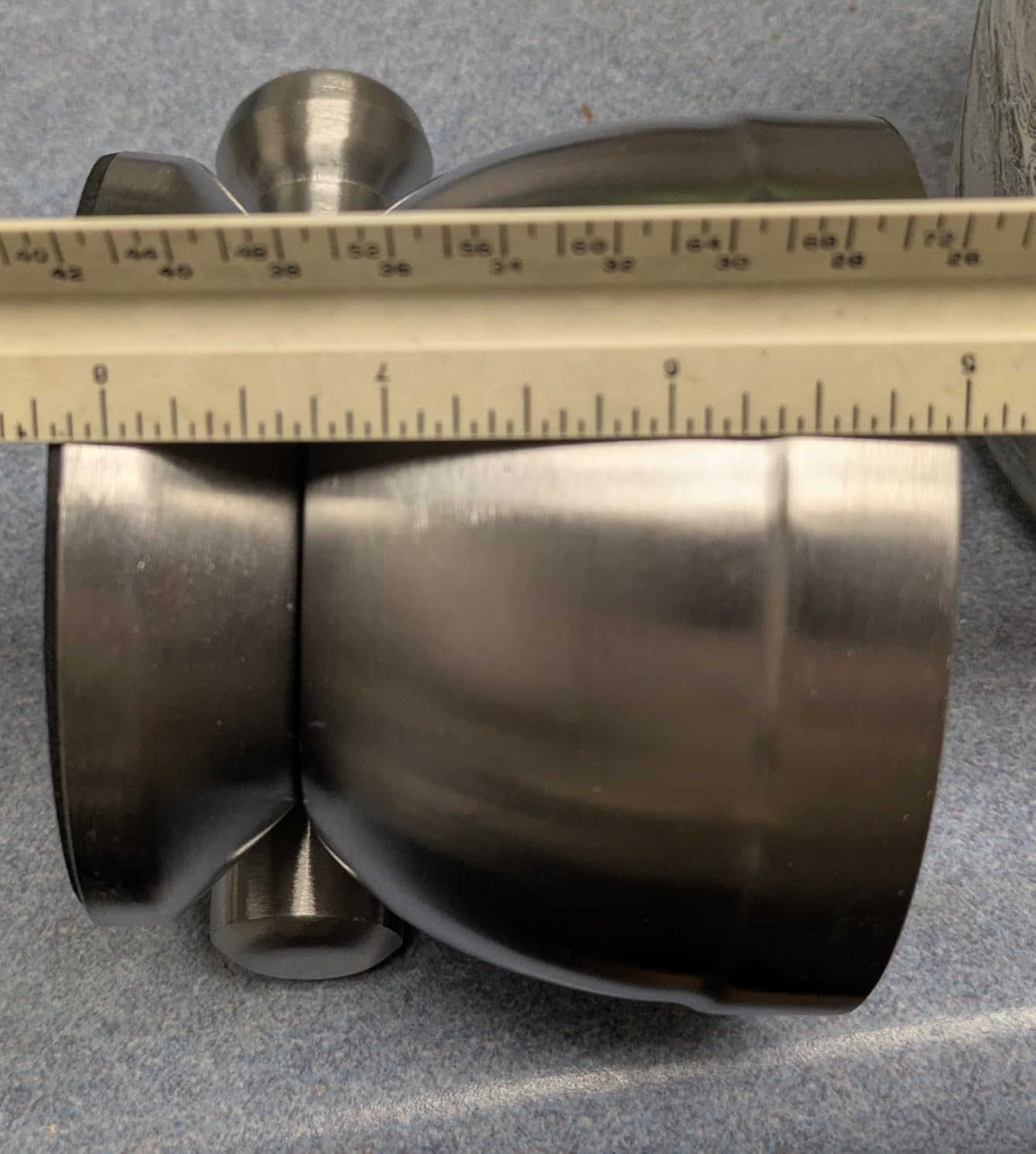 Bekith Mortar and Pestle Sets 18/8 Brushed Stainless Steel Spice Grinder Pill Crusher Molcajete Herb Bowl customer photo 1