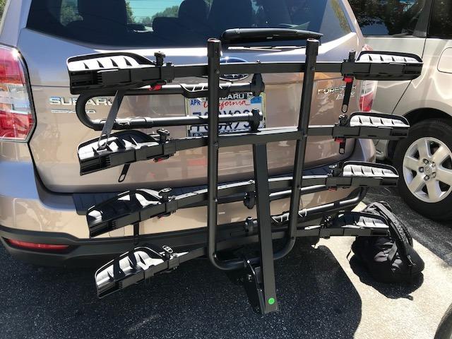TRIMAX RMBR4 Road-MAX 4 Bike Hitch Rack, Foldable, 2