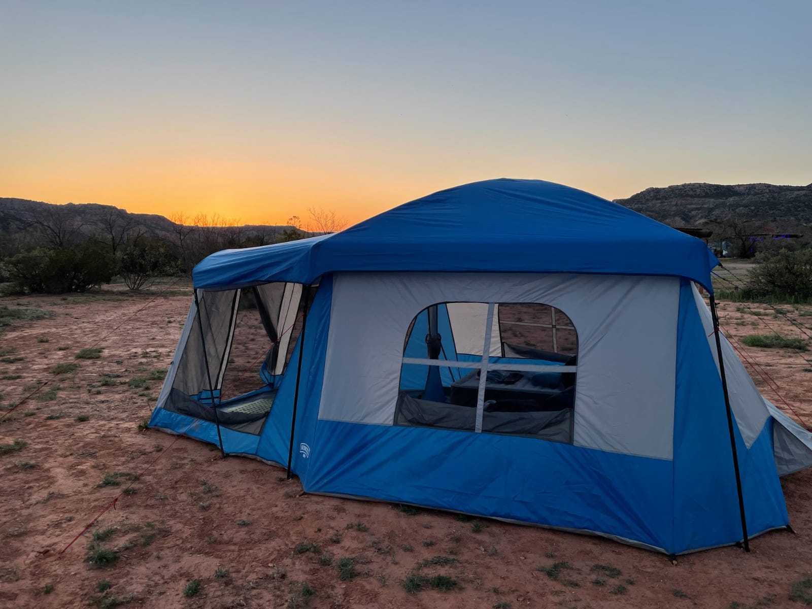 Wenzel Klondike 8 Person Water Resistant Tent with Convertible Screen Room for Family Camping customer photo 2