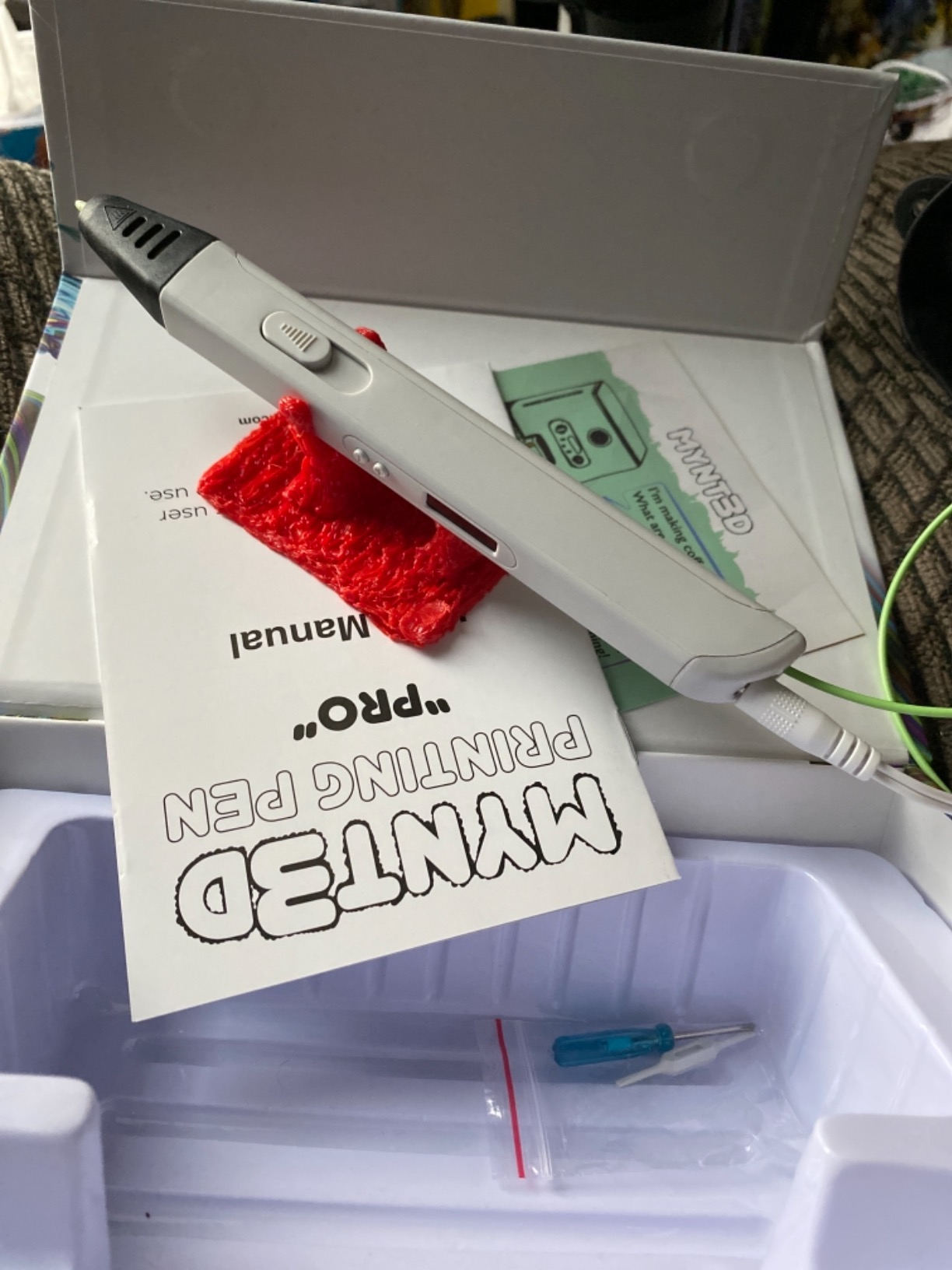 MYNT3D Professional Printing 3D Pen with OLED Display customer photo 1