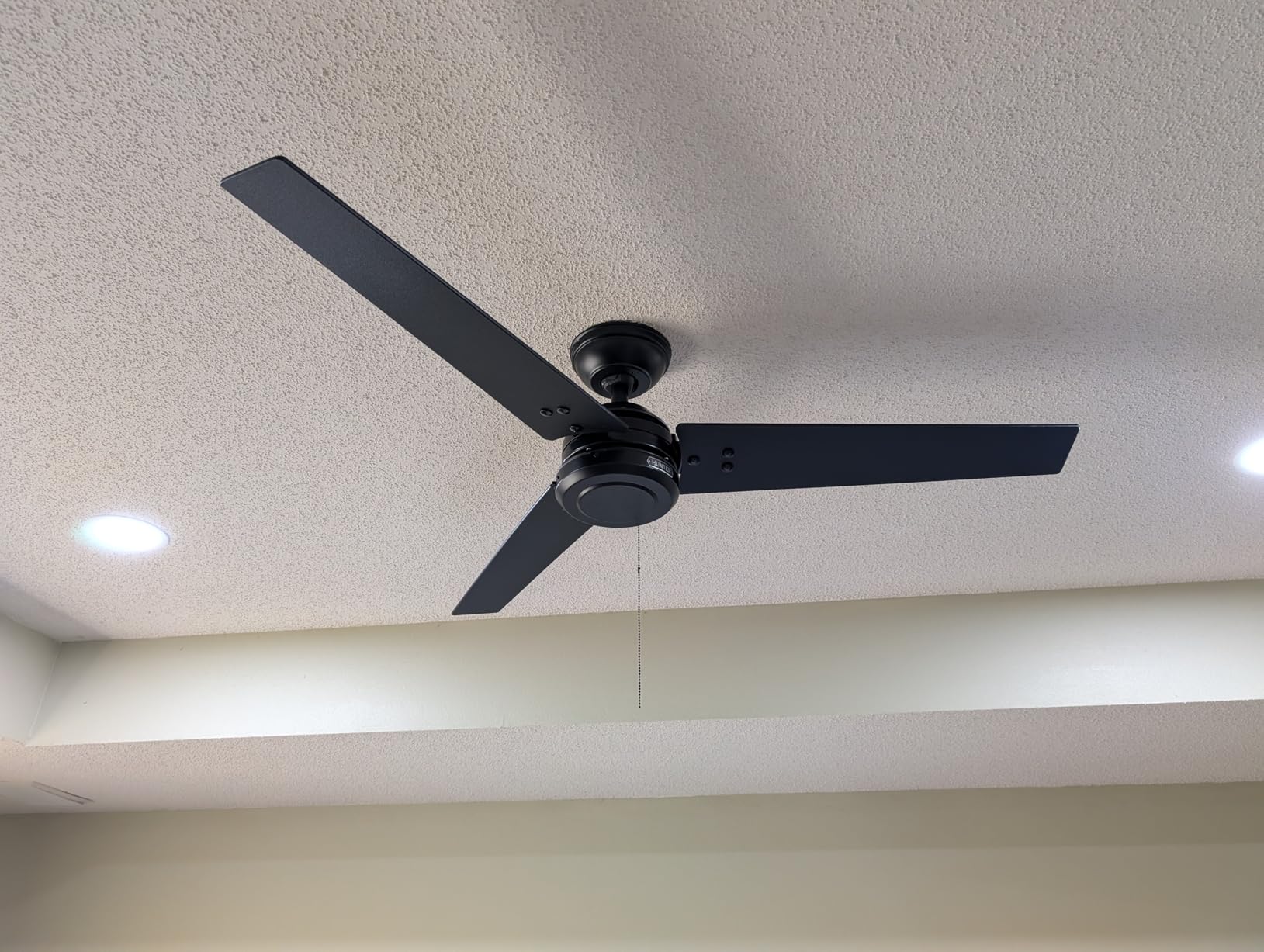 Hunter Cassius, Outdoor or Indoor, Ceiling Fan, 52 inch, Fresh White customer photo 1