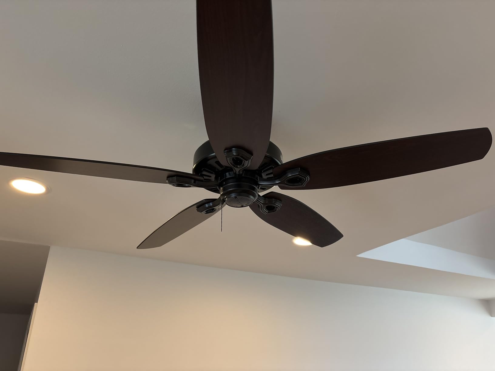 Hunter Builder Elite, Outdoor or Indoor, Ceiling Fan, 52 inch, Matte Black customer photo 1