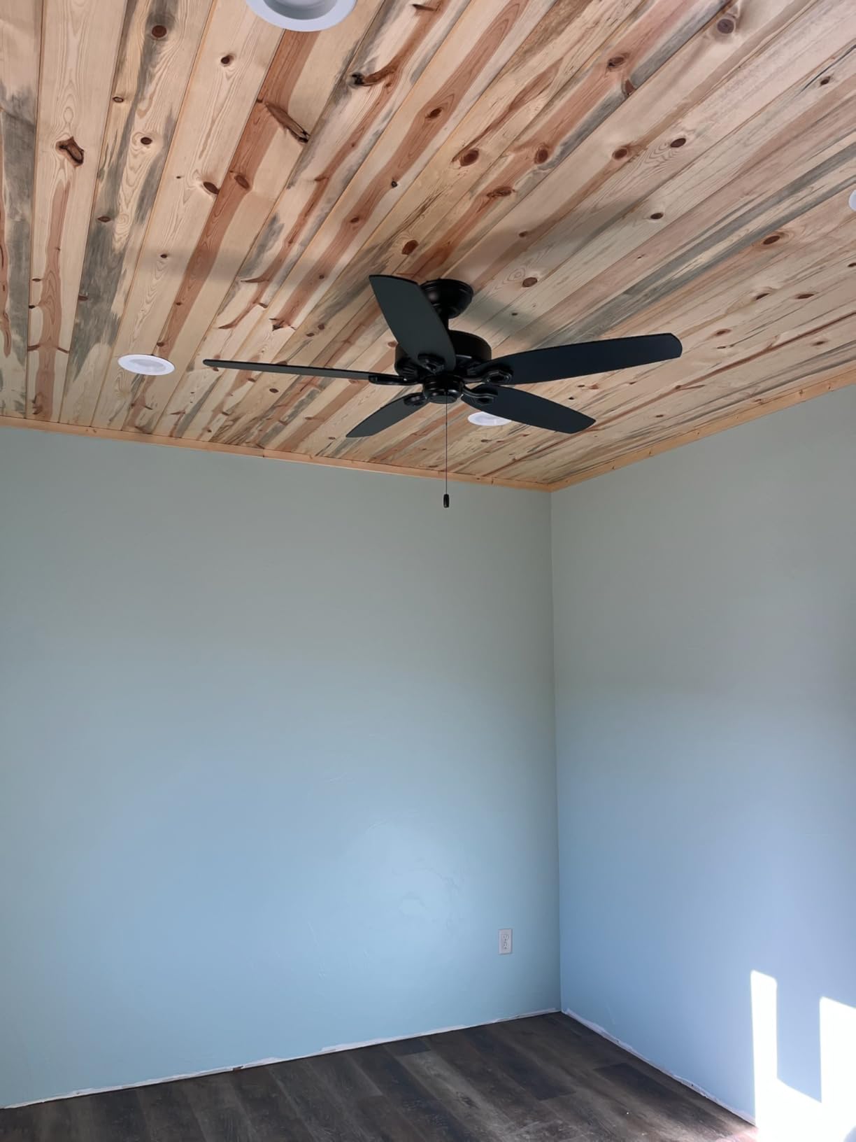 Hunter Builder Elite, Outdoor or Indoor, Ceiling Fan, 52 inch, Matte Black customer photo 2