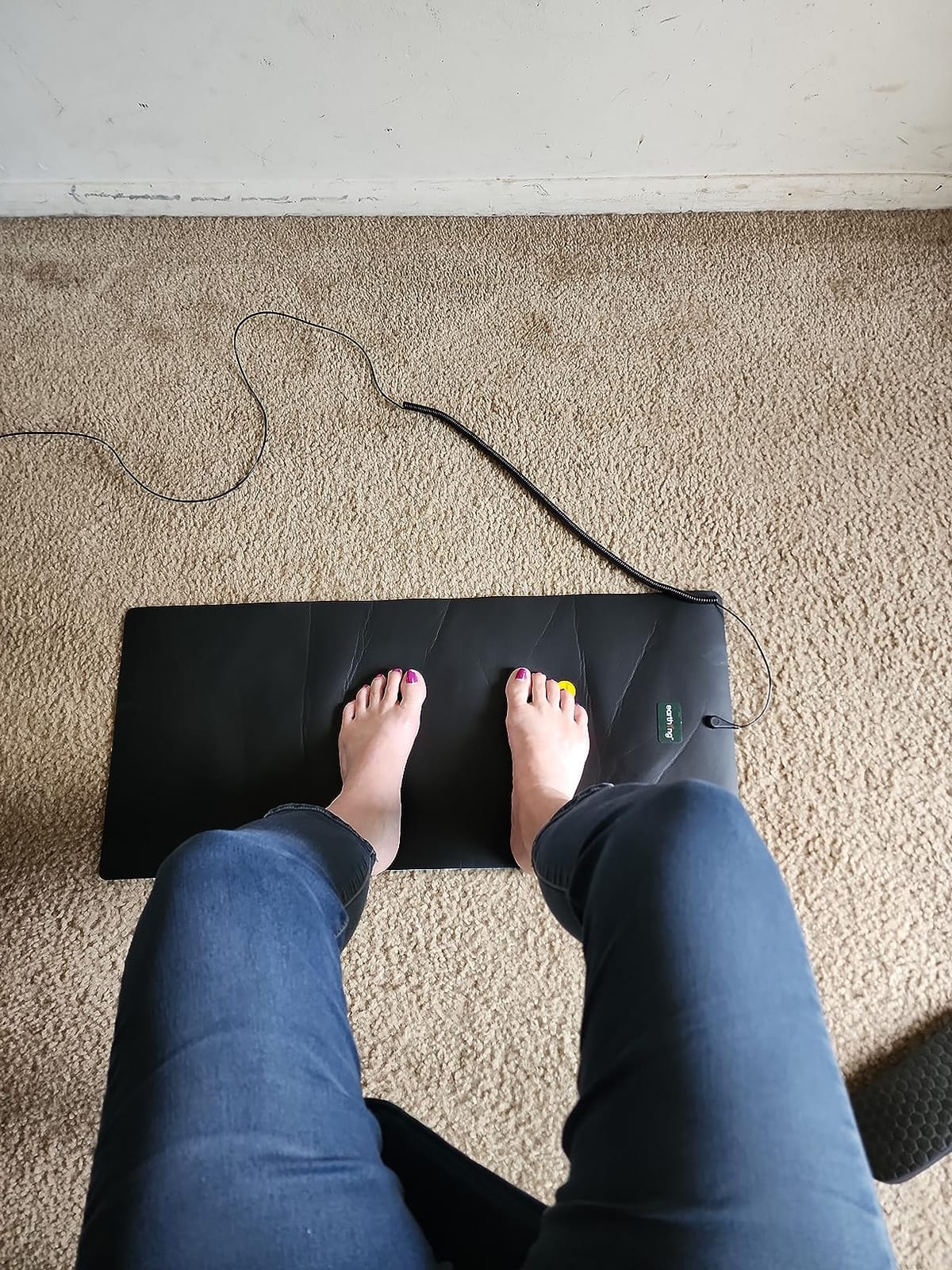 Earthing Universal Mat Kit, Clint Ober's Products, Grounding Mat for Office, Living Room, Kitchen customer photo 1