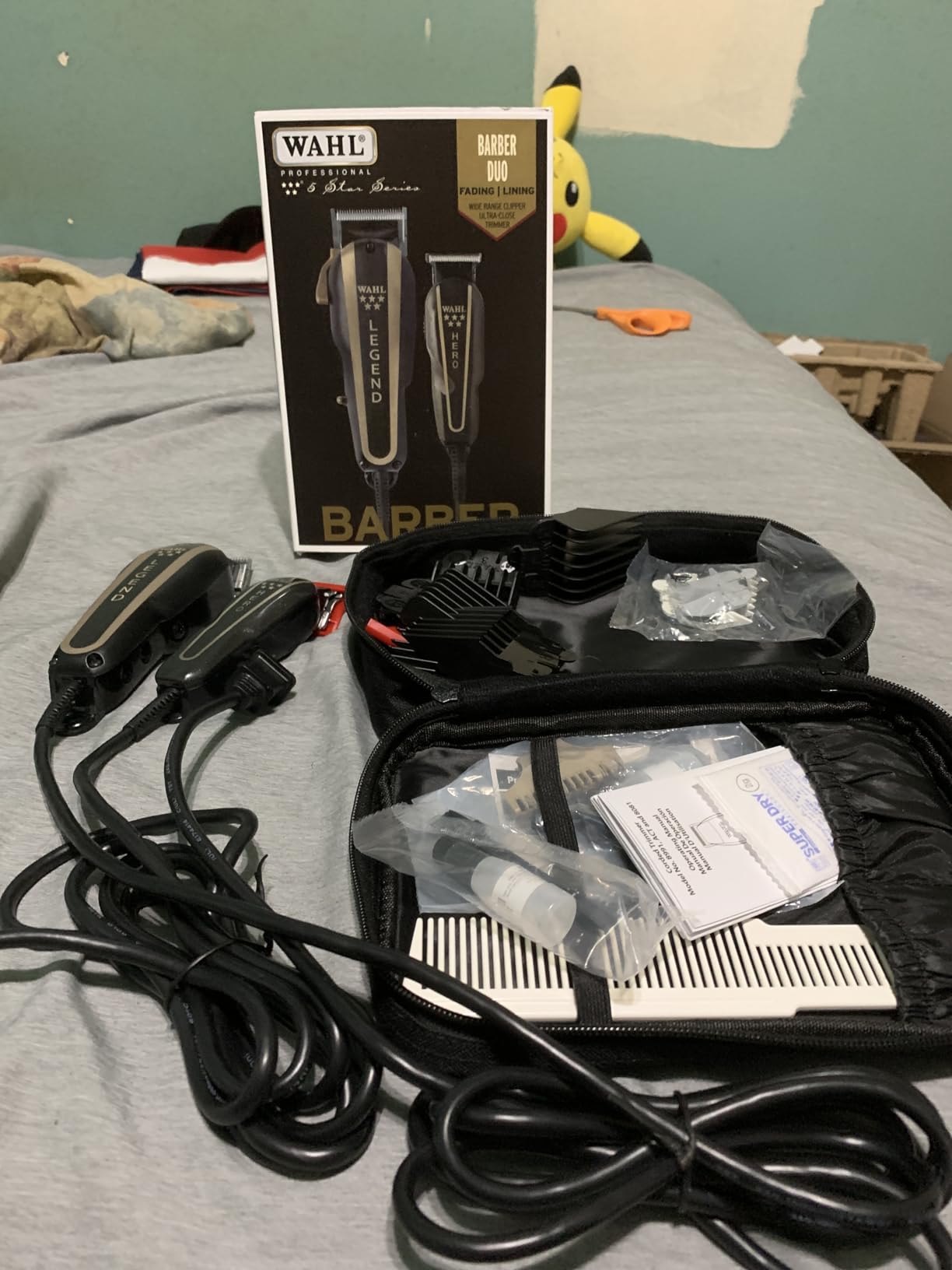 Wahl Professional 5 Star Barber Combo,Corded Legend Clipper & Hero Trimmer customer photo 1
