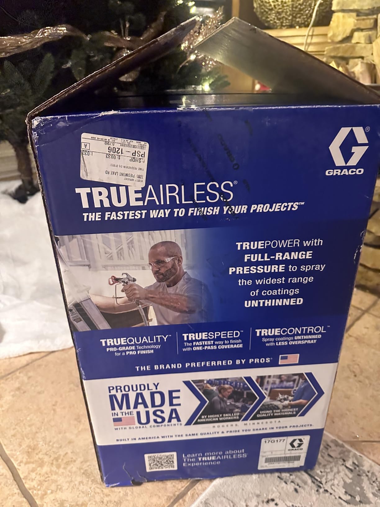 Graco 17G177 Magnum ProX17 Stand Paint Sprayer, Grey/Blue customer photo 1