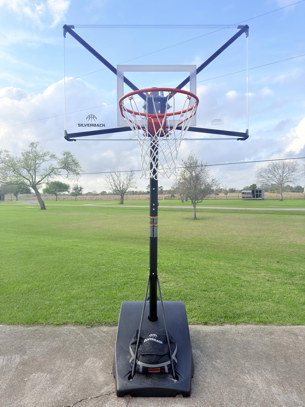 Silverback NXT Adjustable 10ft Outdoor Basketball Hoop customer photo 1