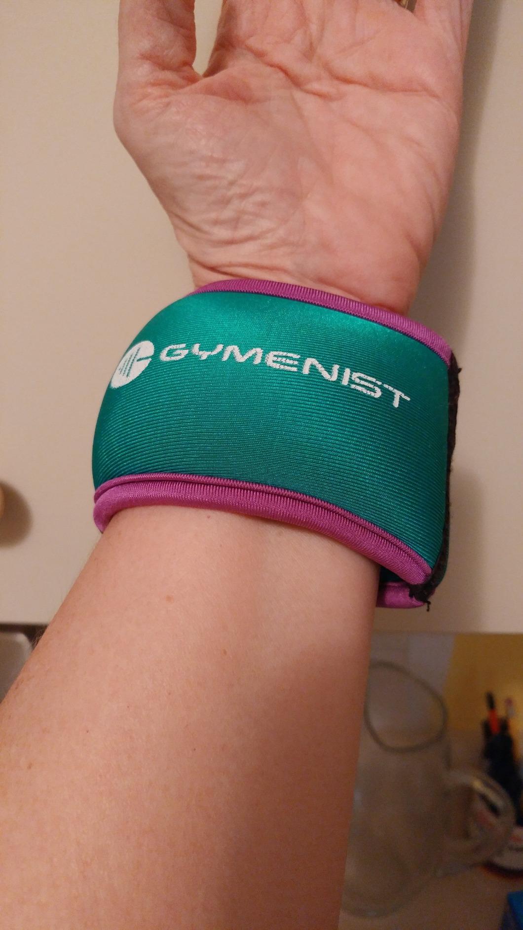 GYMENIST Wrist Weights Running Stylish Bracelet Pair of Weights Set of 2 Jogging Cardio Weight to Strengthen The Hands Forearm customer photo 2
