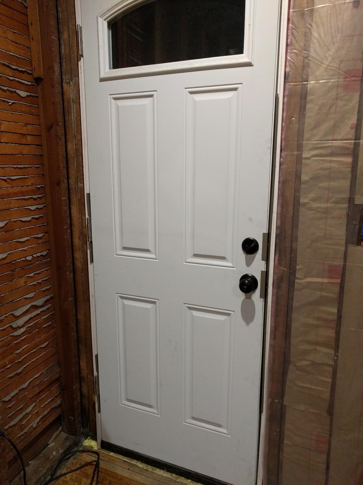Door Armor MAX 5 Piece Door Reinforcement Kit, Anti Kick in Door Security | Door Jamb, Frame & Hinge Reinforcement, Heavy Duty Steel Door Protection, Made In USA, Powder Coated Alloy Steel (White) customer photo 2