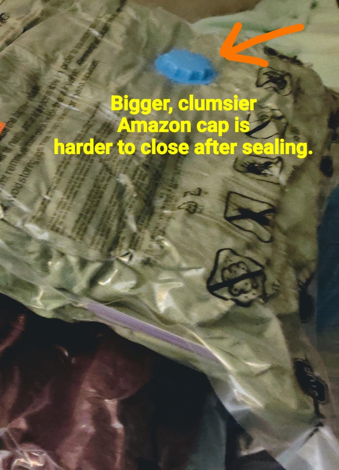 Spacesaver Vacuum Storage Bags with Hand Pump, Jumbo, 10 Pack customer photo 2
