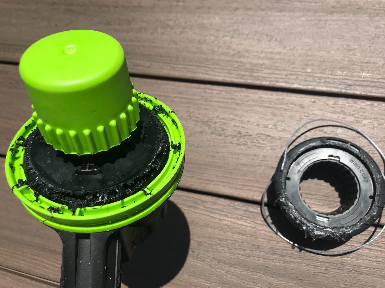 Greenworks 80V 16 in String Trimmer & 500 CFM Blower Combo, 2.0 Ah Battery customer photo 2