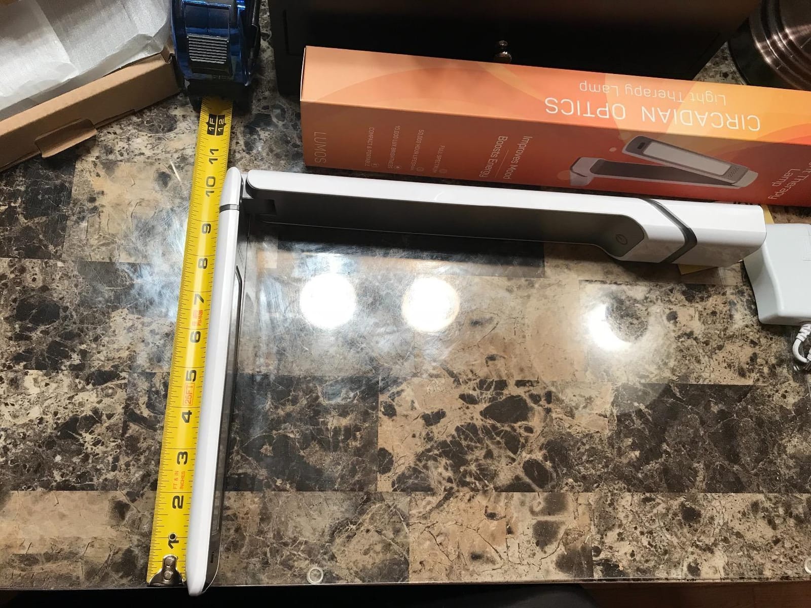 Circadian Optics Lumos 10,000 Lux Light Therapy Lamp | Seen On Shark Tank customer photo 1