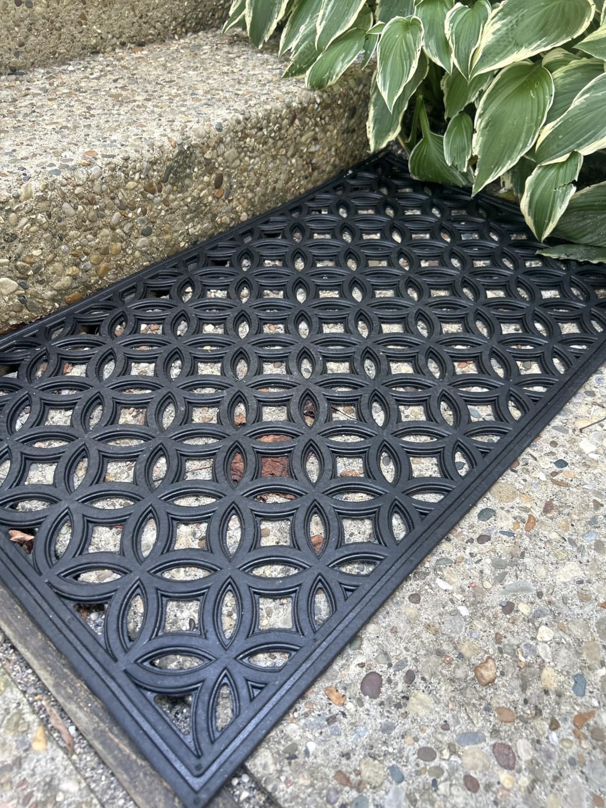 DII Rubber Doormats Collection All Weather, 18x30, Lattice customer photo 2