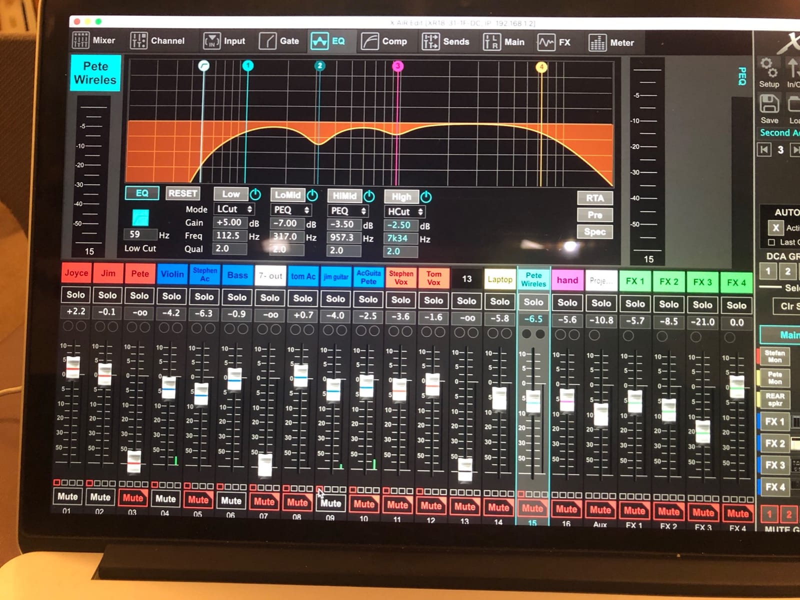 Behringer X AIR XR18 18-Channel, 12-Bus Digital Mixer for iPad/Android Tablets with 16 Programmable Midas Preamps, Integrated Wifi Module and Multi-Channel USB Audio Interface customer photo 1