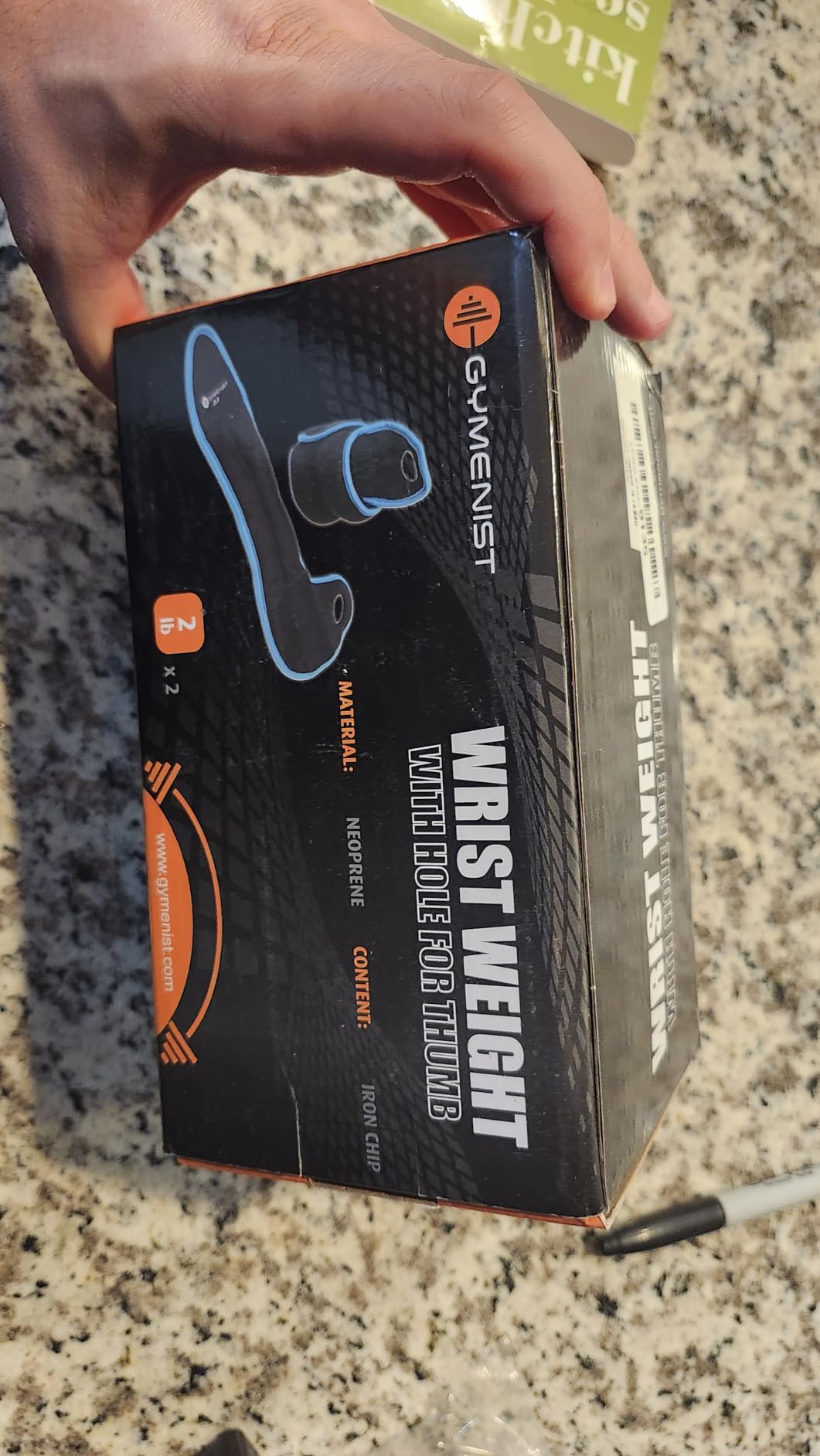 Pair of Wrist Weights With Hole for Thumb, Great for Running & All Kind of Cardio Exercises customer photo 1