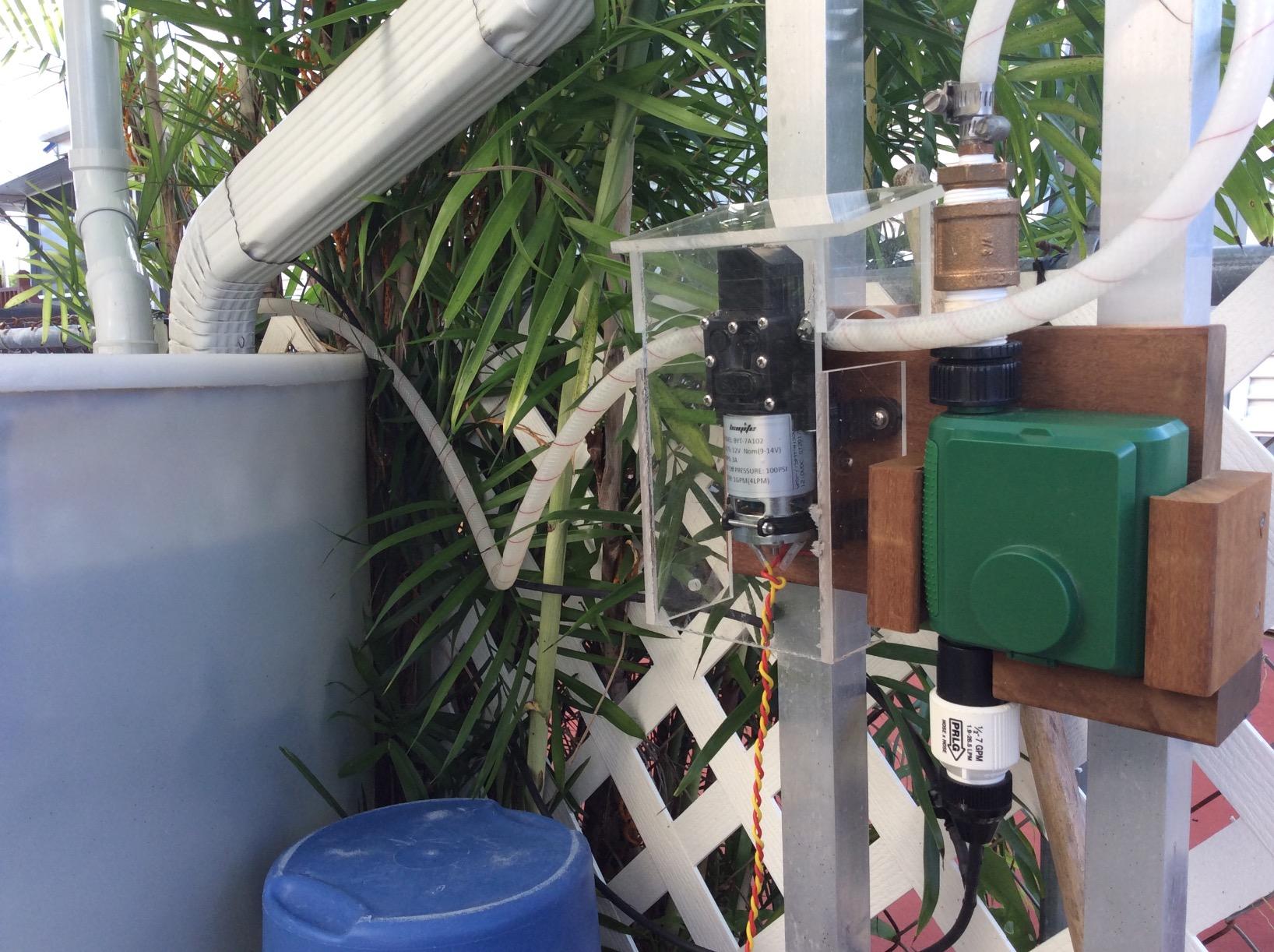 12V DC Fresh Water Diaphragm Pump, 4 L/Min 1.0 GPM 80 PSI customer photo 1