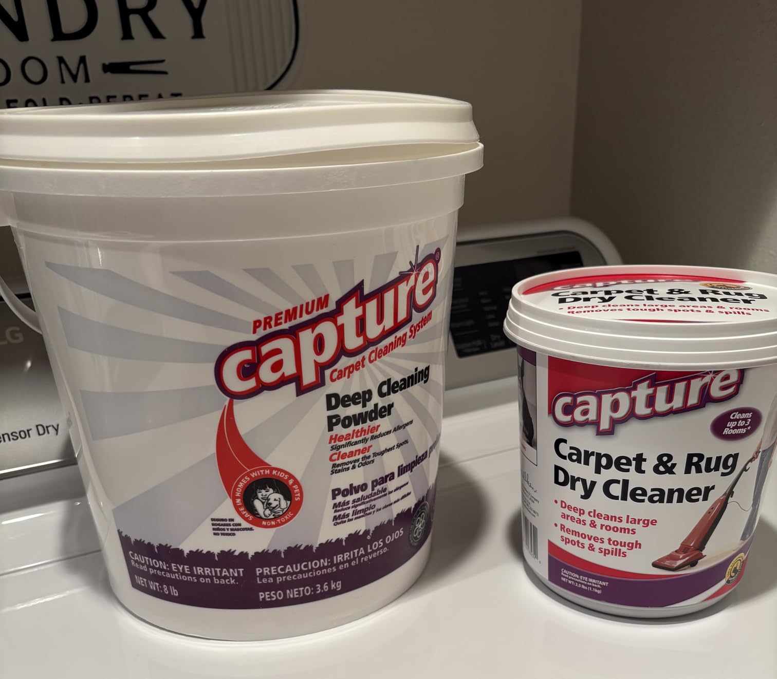 Capture Carpet & Rug Dry Cleaner Carpet Deodorizer & Freshener Powder 2.5lb customer photo 1
