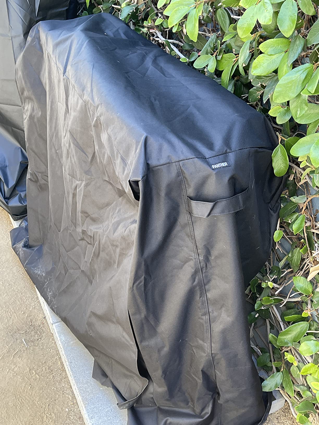 Firewood Rack Cover 8 foot - Heavy Duty - Black customer photo 1