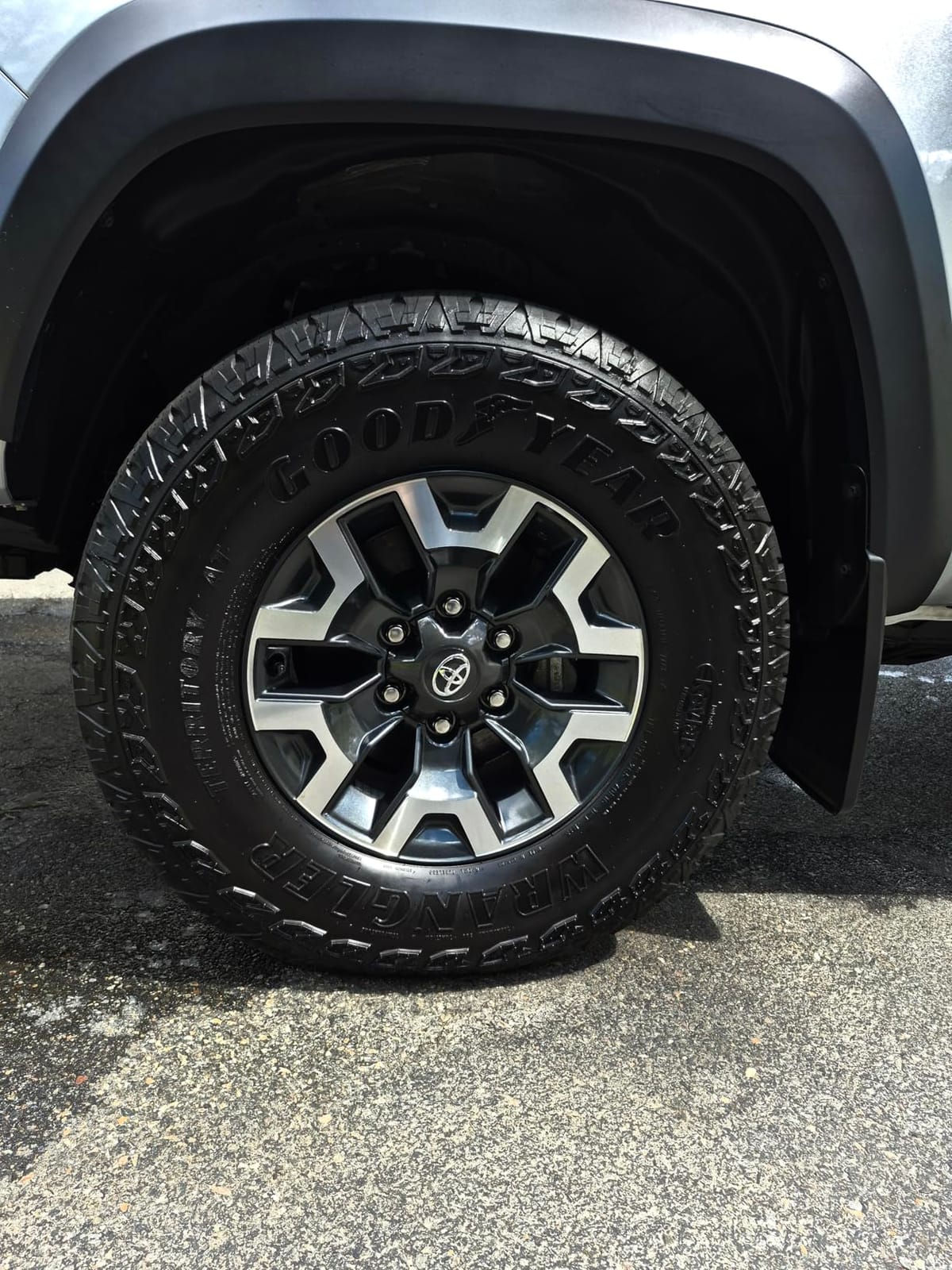 CAR GUYS Tire Shine Spray - The Perfect Deep Black Shine - Long Lasting Car Tire Dressing - No Sling & Dry to Touch - 18 Oz Kit with Applicator customer photo 1