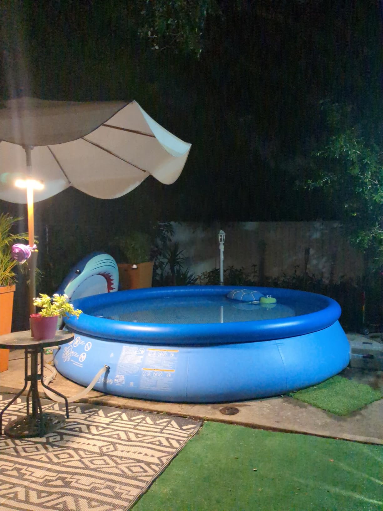 Intex Easy Set 15ft x 42in Inflatable Ring Above Ground Pool Set w/Pump customer photo 2