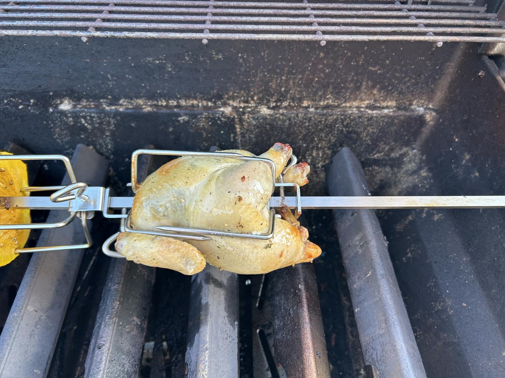 onlyfire Stainless Steel Rotisserie Kit for Weber Genesis 4&6 Burner Grills customer photo 1