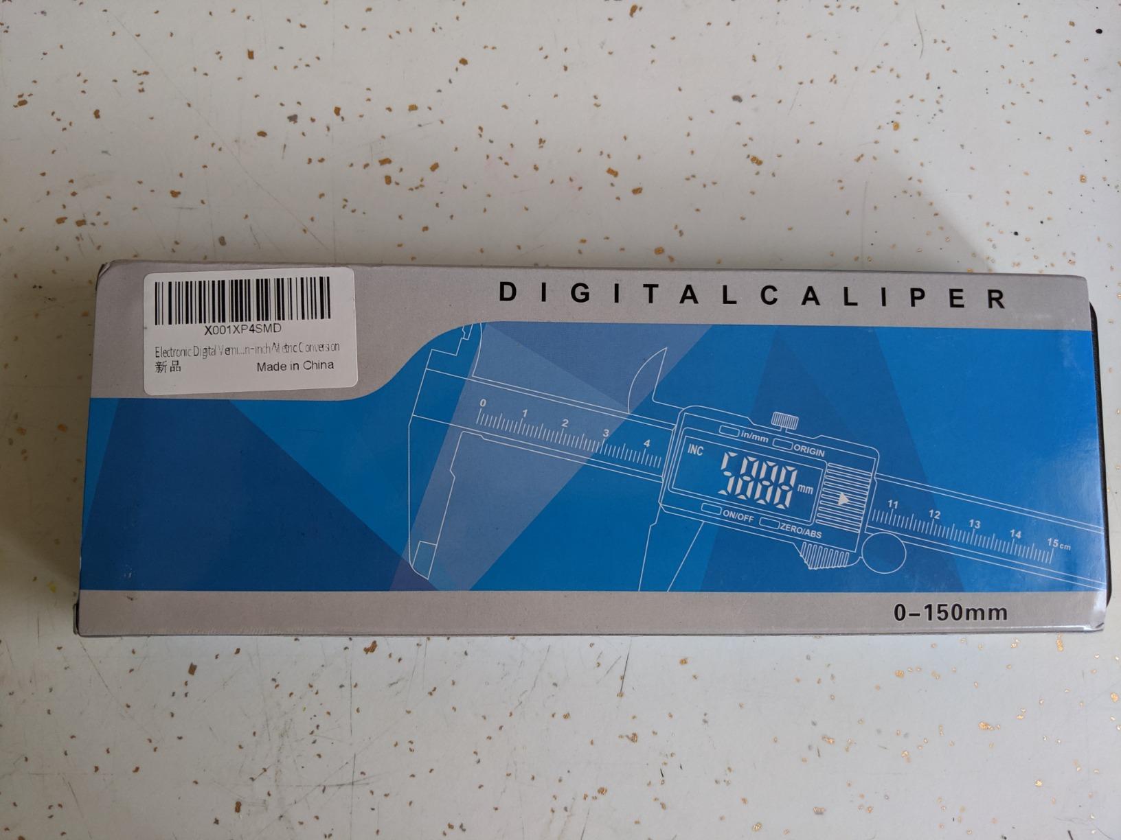 Digital Caliper Measuring Tool, Stainless Steel Vernier Caliper Digital Micrometer with Large LCD Screen, 6 Inch Caliper Tool for DIY/Household, Auto-Off Feature, Inch and Millimeter Conversion customer photo 2