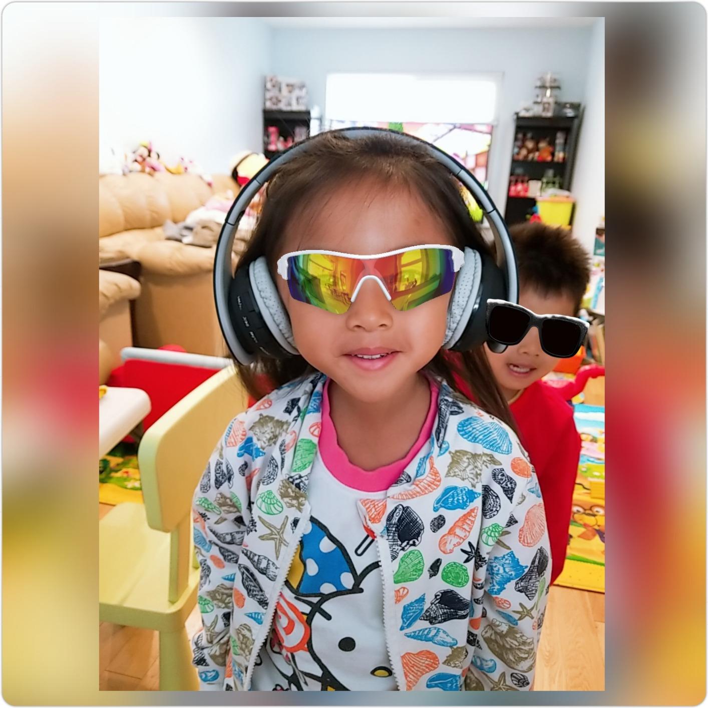 Mokata Headphones Kids Bluetooth 5.4 Wireless Play Time 68H Safe Volume Limit 85/94dB Over-Ear Foldable Headset,Fast Charging,with Aux Cord Built-in Mic for Toddler Child Pad Study Tablet Blue customer photo 2