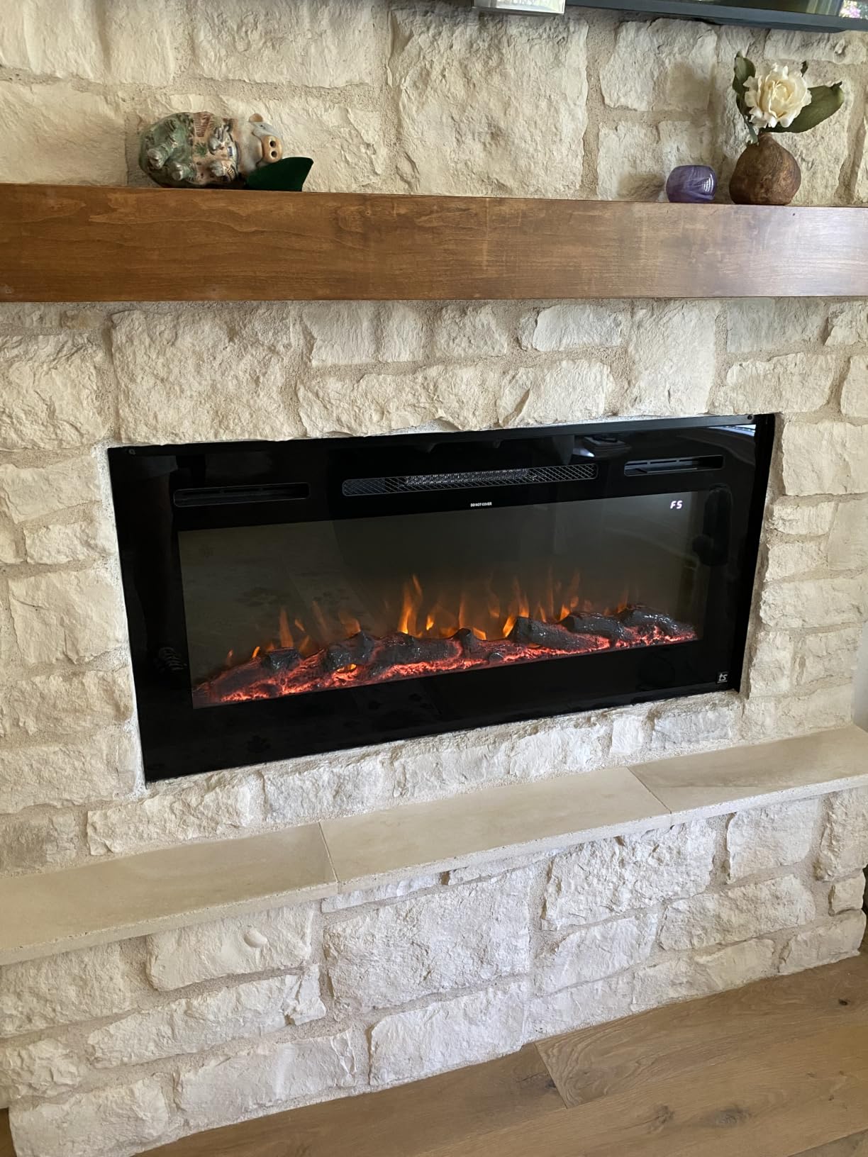 Touchstone Smart Electric Fireplace-The Sideline 45
