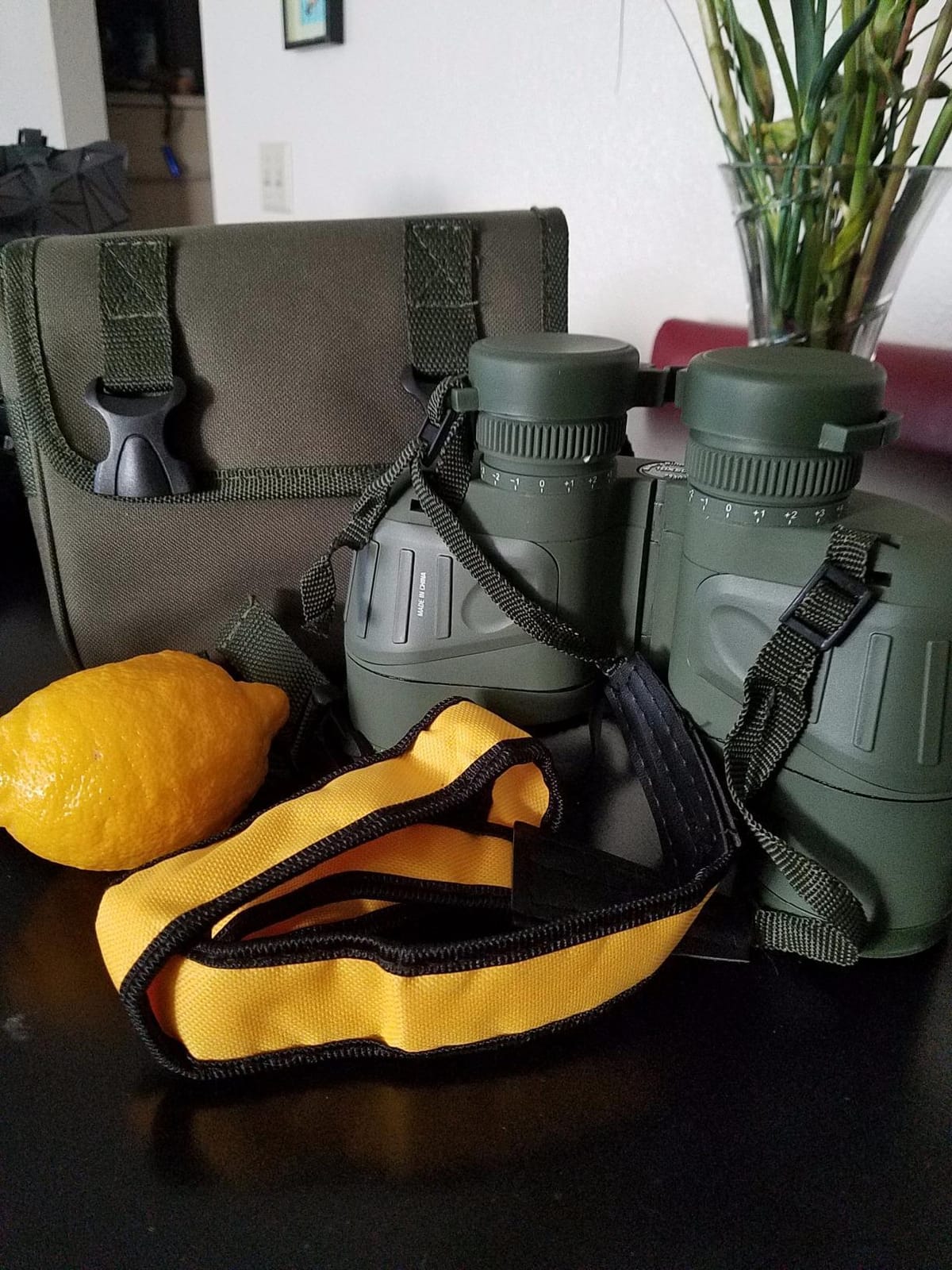 AOMEKIE 7x50 Marine Binoculars for Adult Waterproof Rangefinder & Compass customer photo 2