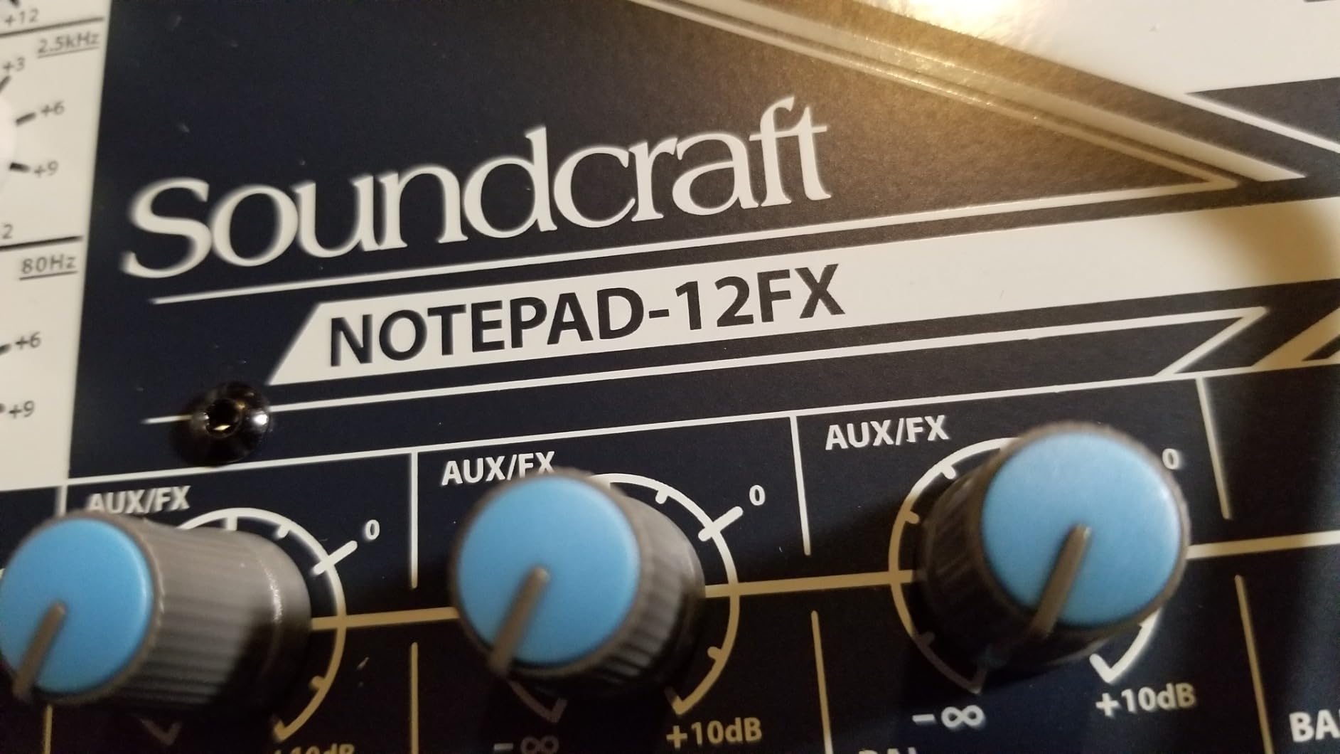 Soundcraft Notepad-12FX Small-format Analog Mixing Console with USB I/O and Lexicon Effects customer photo 1