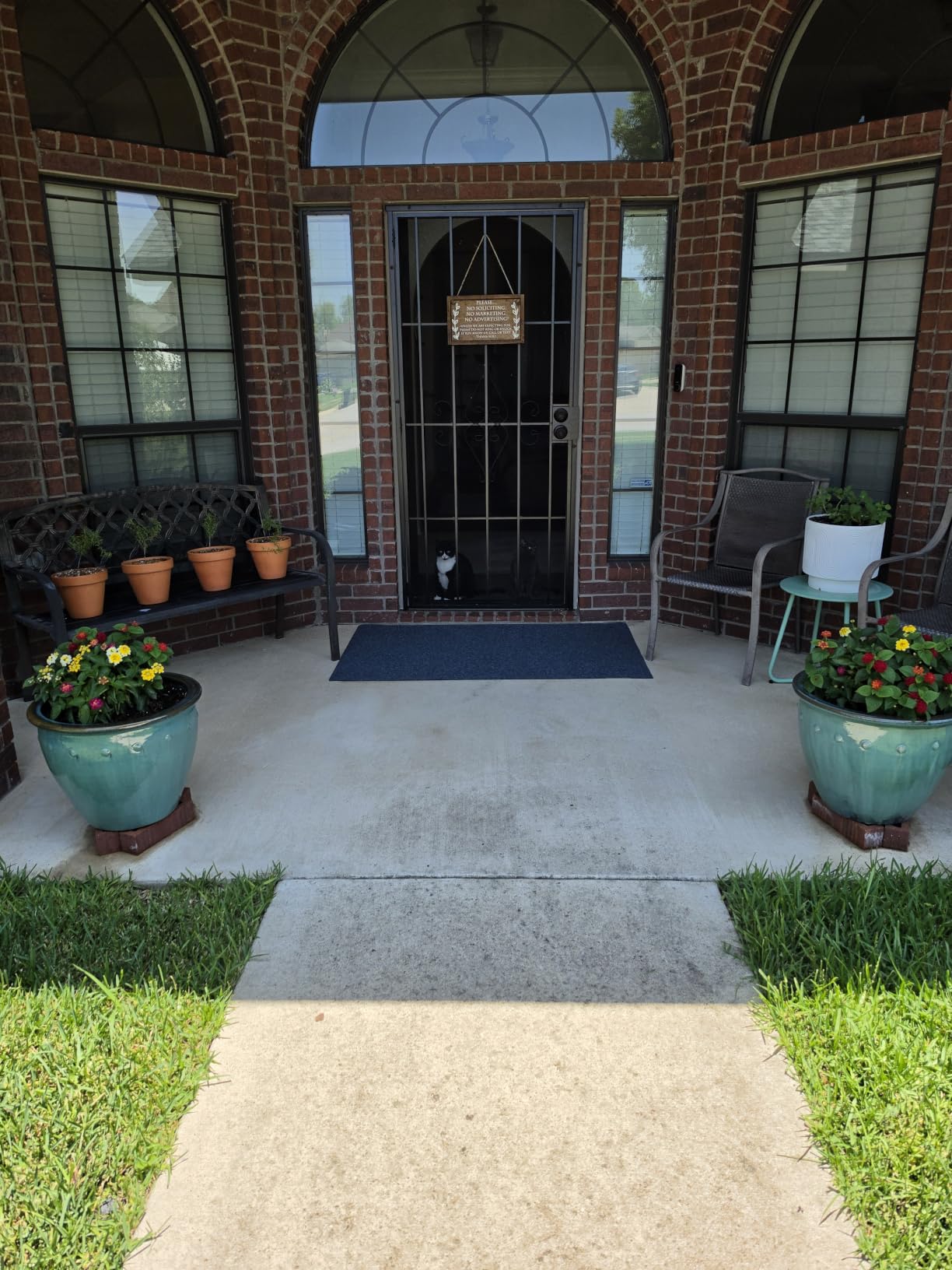 WaterHog Boxwood Front Door Mat Indoor Outdoor Entrance, All-Weather Mats customer photo 1
