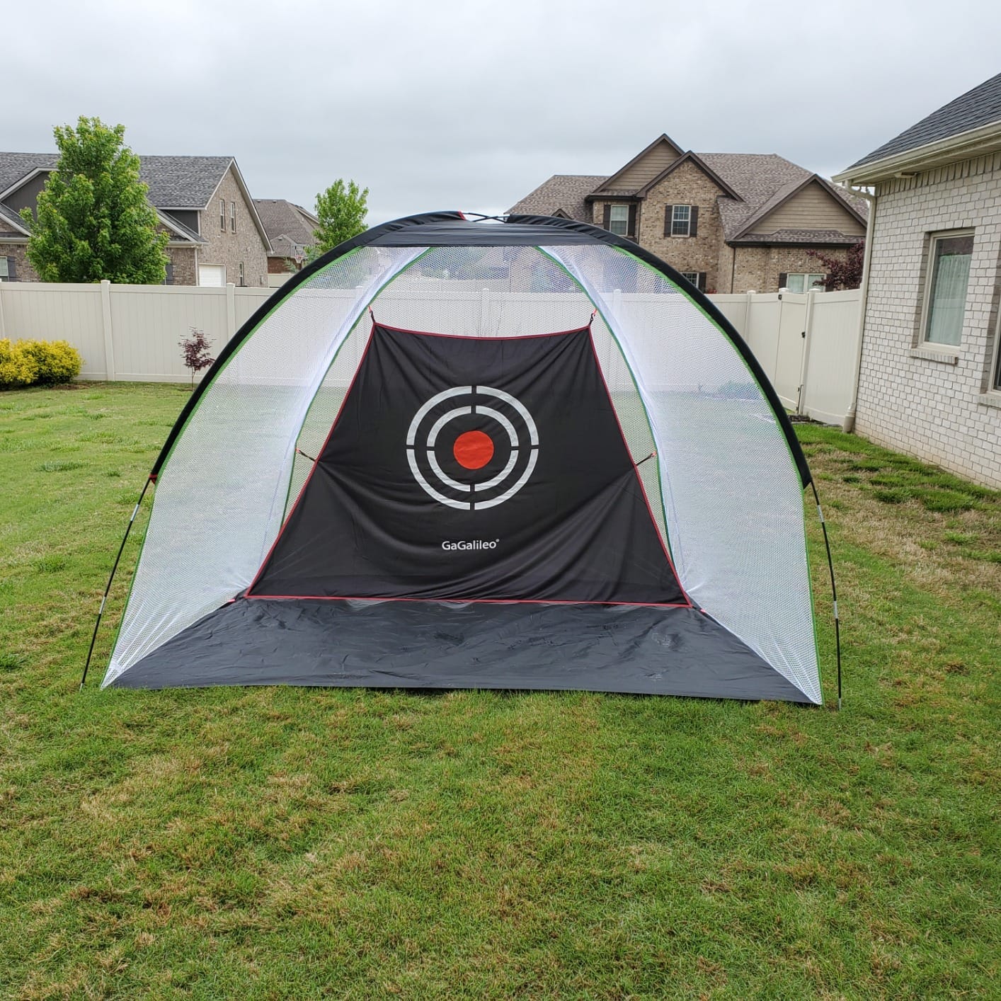 Gagalileo Golf Net for Backyard Driving Real Ball 10x7FT with Velvet Target customer photo 1