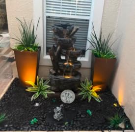 Veradek Pure Series Taper Planter - Tall Tapered Outdoor Planter with Shelf customer photo 1