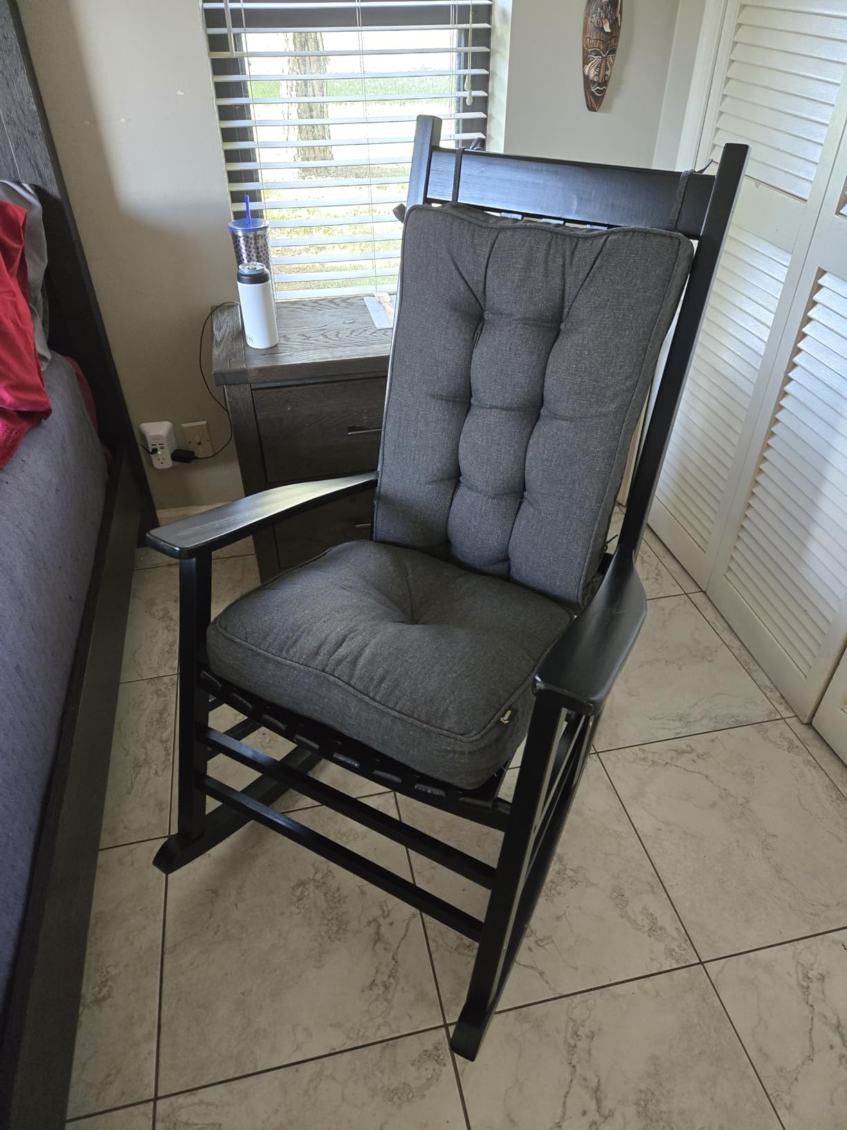 Shine Company Vermont Porch Rocker – Chili Pepper customer photo 1