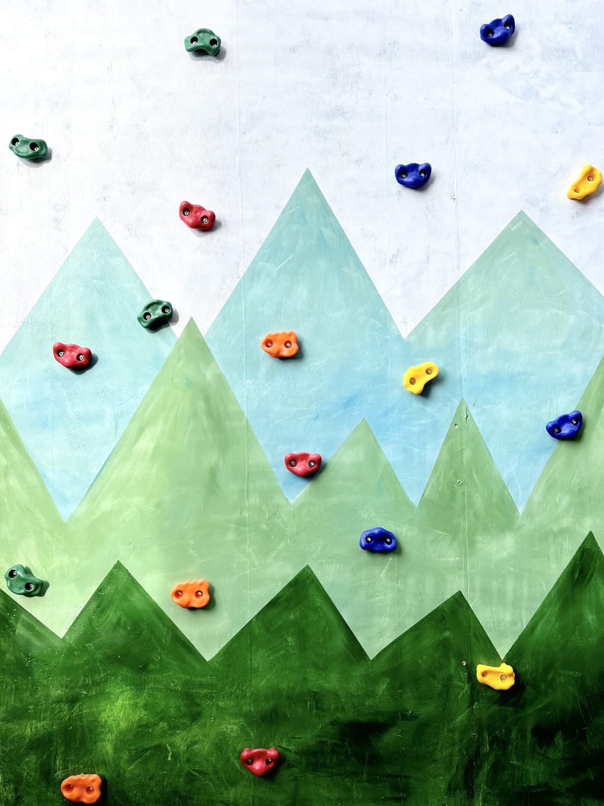 KINSPORY 20pc Rock Wall Climbing Holds for Kid, Play Set Climber Attachment customer photo 1