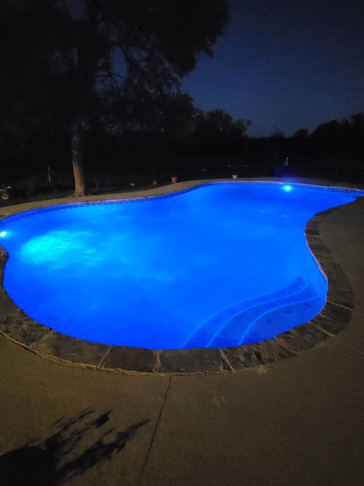 LED Pool Light Bulb for Inground Pool, 2026 Upgraded 120V 40W Color Changing Swimming Pool Lights Underwater Pool Light Bulb, E26/E27 Base Replacement for Pentair & Hayward (120V-RGB+White) customer photo 2