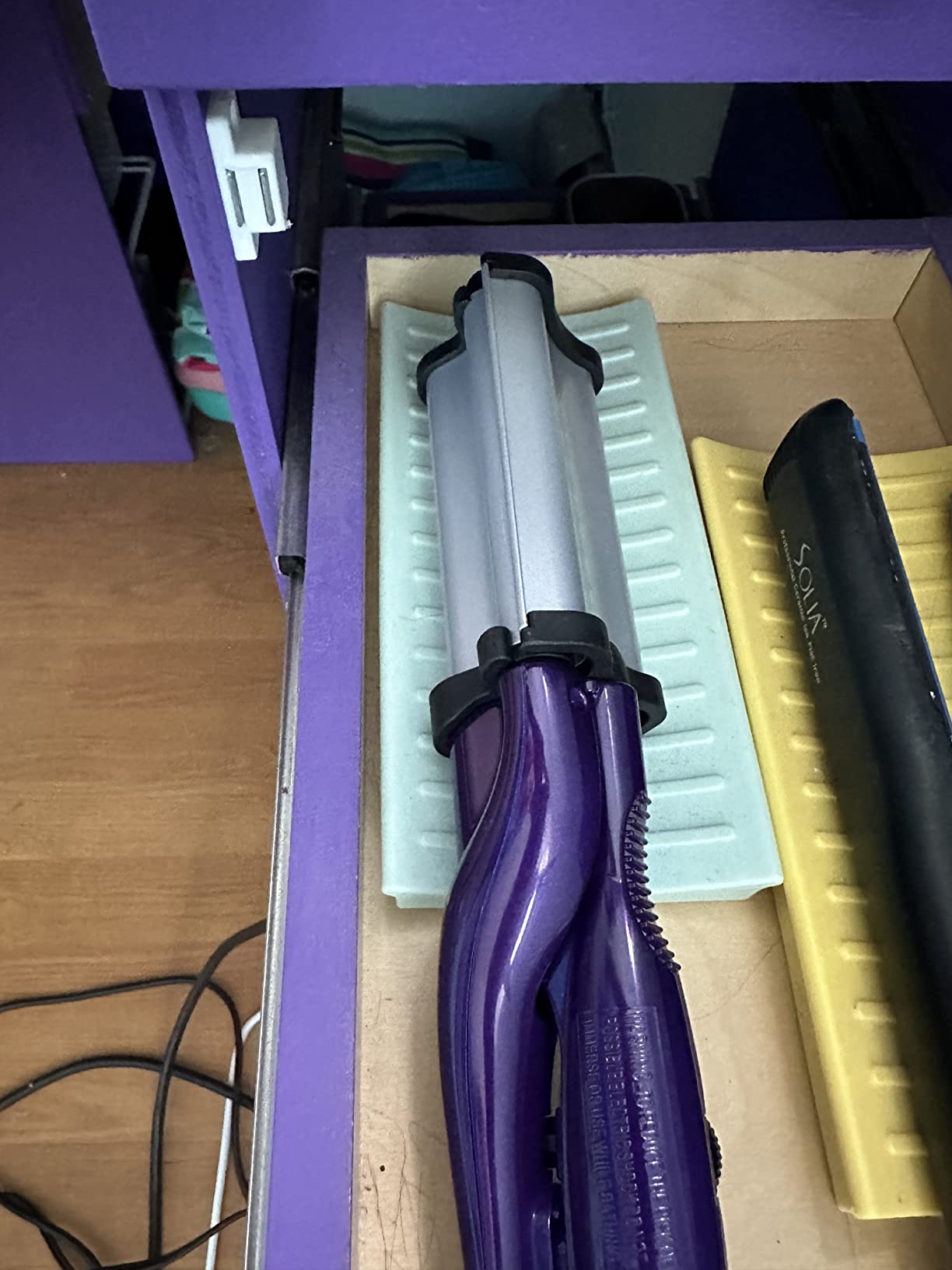 Bed Head Wave Artist Deep Waver | Combat Frizz, Get Long Lasting Results, & Add Massive Shine for Beachy Waves | With Tourmaline Ceramic Technology (Purple) customer photo 1