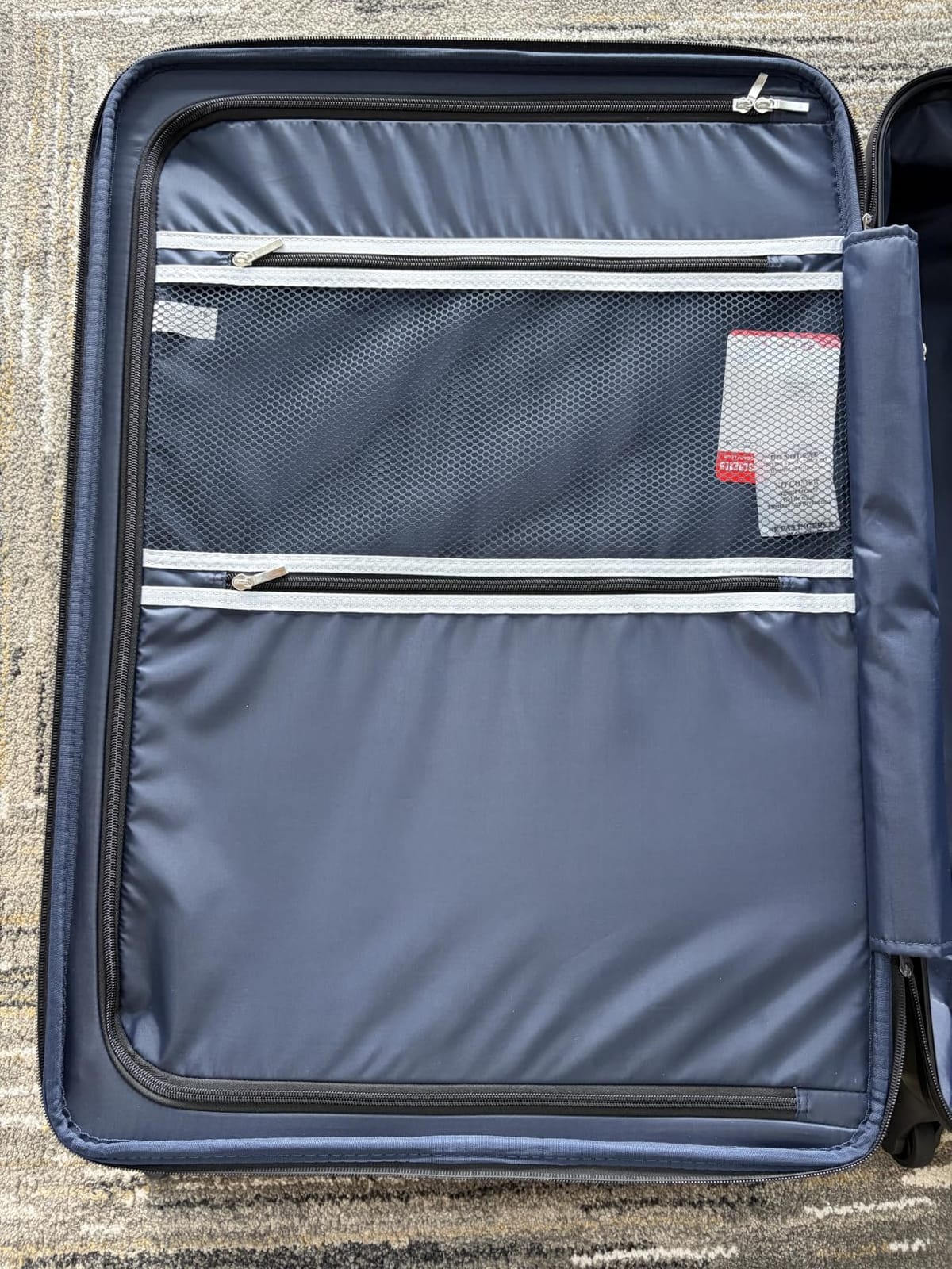 Coolife Large Checked Luggage Hardside Suitcase with Spinner Wheels, 28in customer photo 1