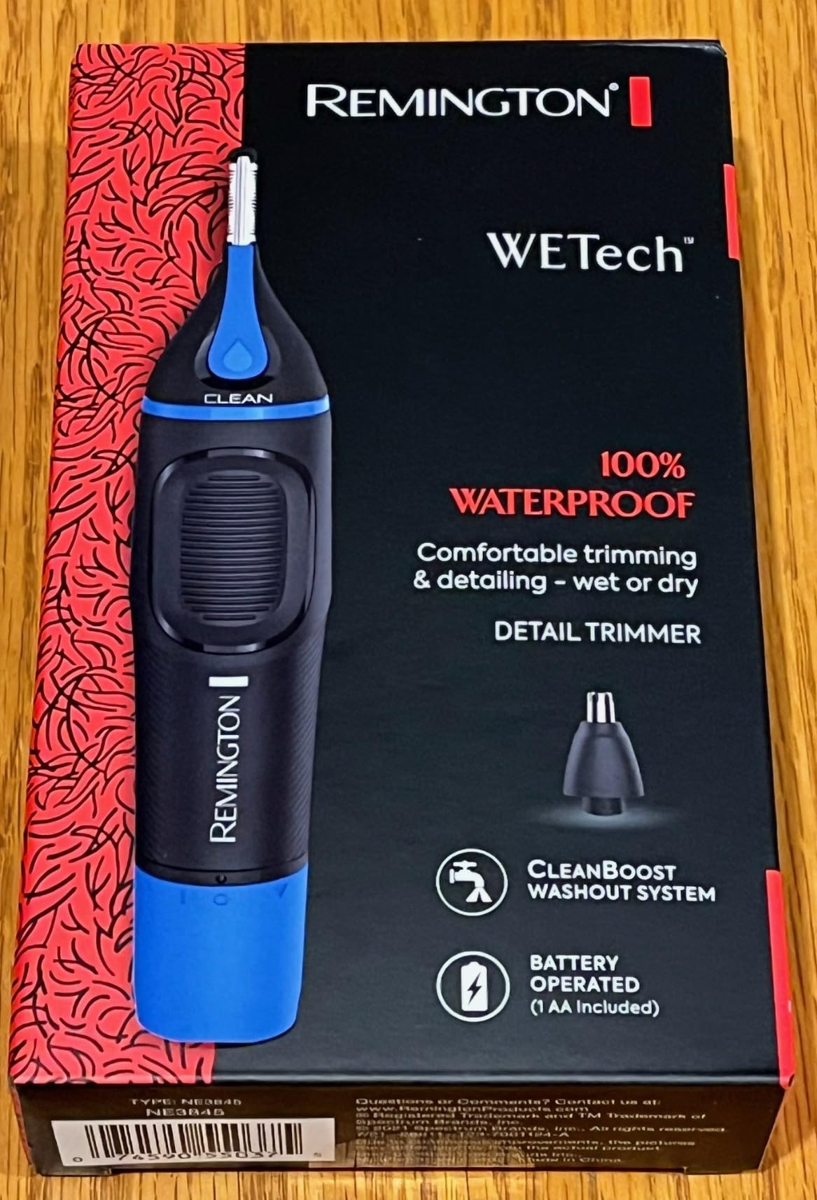 Remington Nose, Ear & Eyebrow Trimmer, Waterproof Groomer customer photo 2