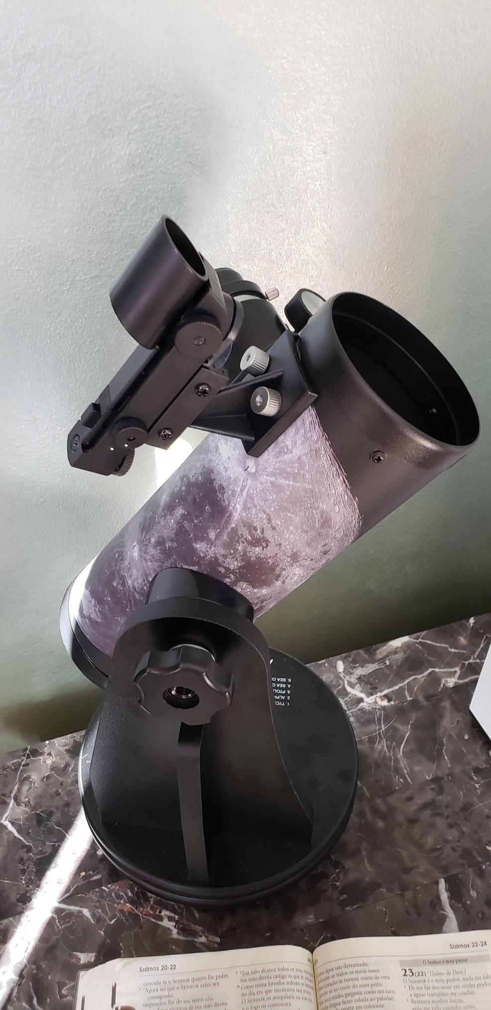 Celestron FirstScope Signature Series Moon Tabletop Dobsonian Telescope customer photo 2