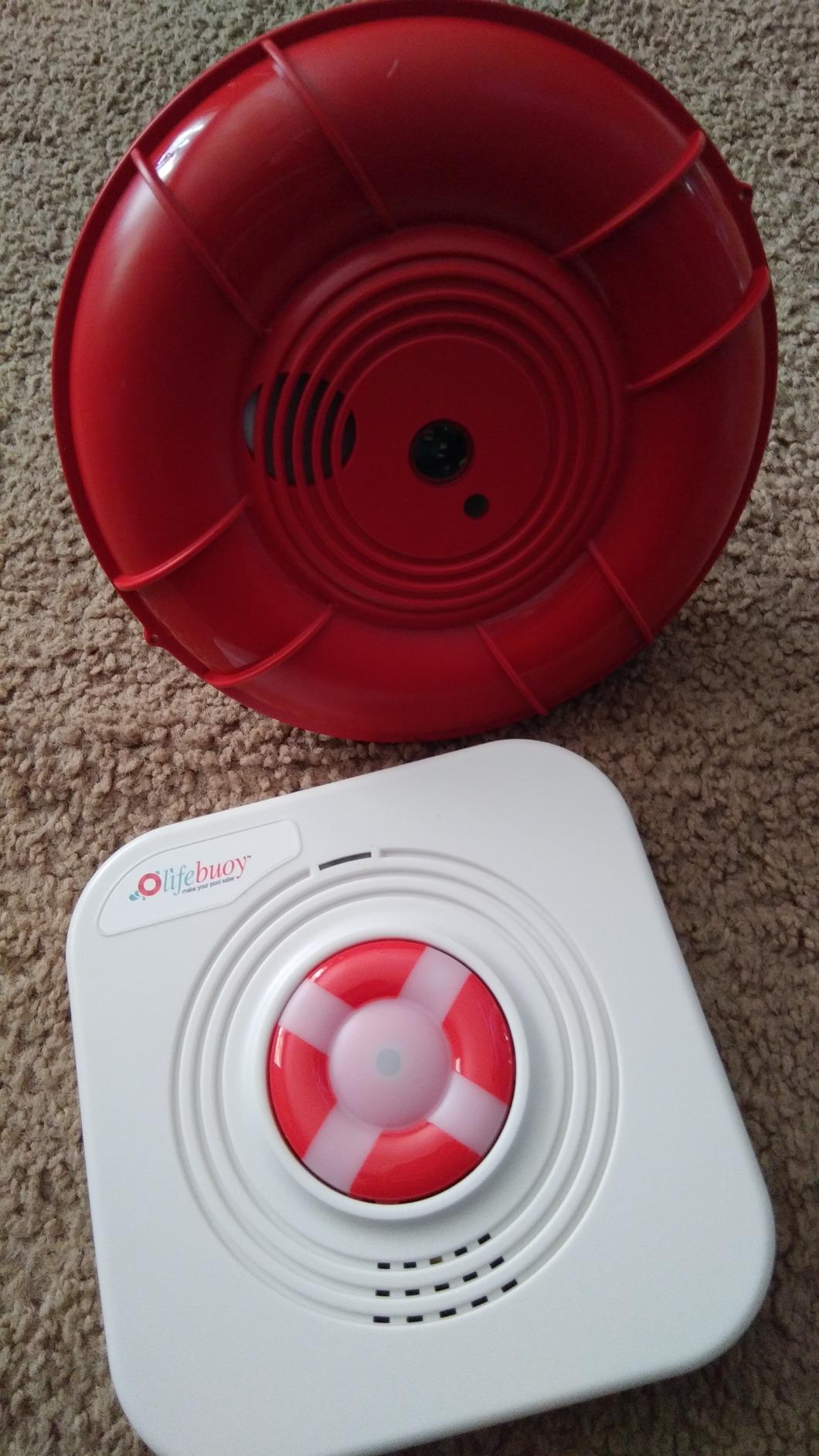 Lifebuoy Pool Alarm System - Pool Motion Sensor with Advanced Algorithm - Smart Pool Alarm That is Application Controlled. Powerful Sirens Blare at Poolside and Indoors customer photo 1