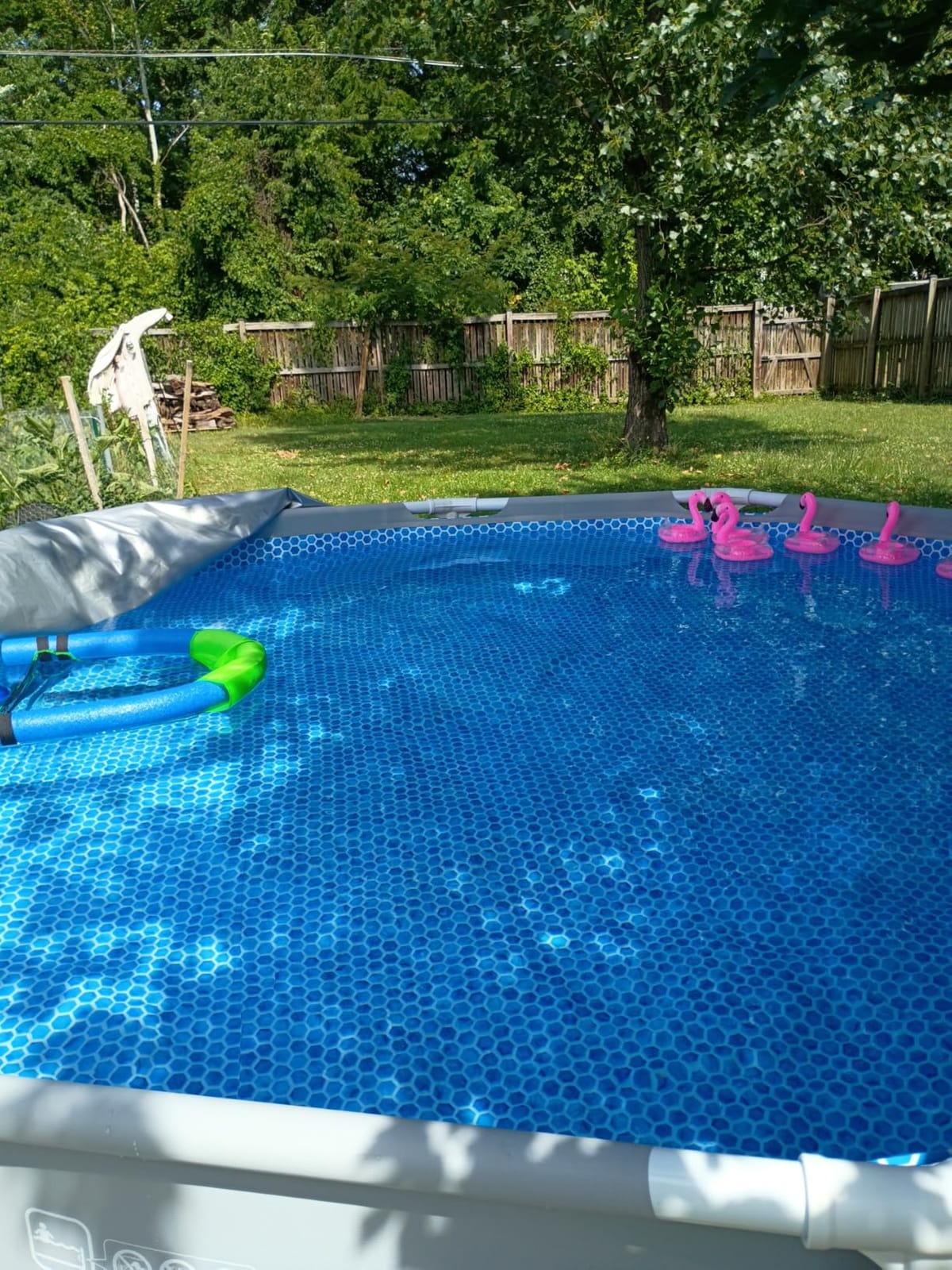 INTEX Prism Frame 10ft x 30in Round Above Ground Swimming Pool Set w/Pump customer photo 1