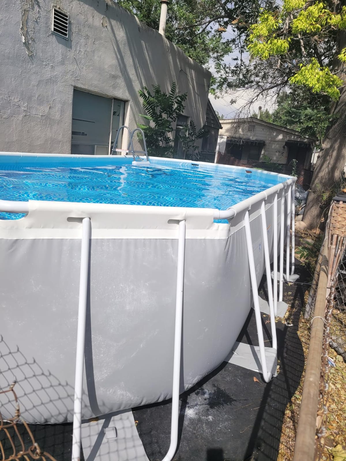 INTEX Prism Frame 16ft x 8ft x 42in Above Ground Pool Set w/Pump | 26791EH - 1000 GPH Cartridge Filter Pump Included - Reinforced Steel Frame customer photo 1