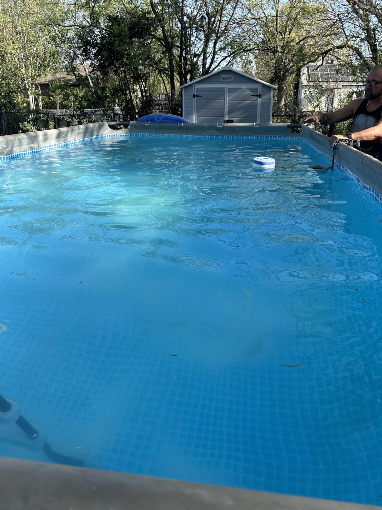 INTEX Ultra XTR 24ft x 12ft 52 in Above Ground Swimming Pool Set w/Pump customer photo 2