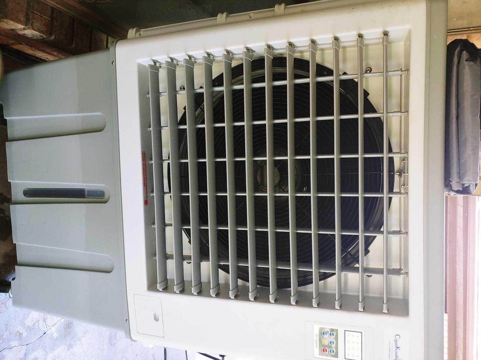 Cajun Kooling CK4500-S Evaporative Air Swamp Cooler - 4500 CFM, 32 Gal Tank, 1200 Sq Ft customer photo 1