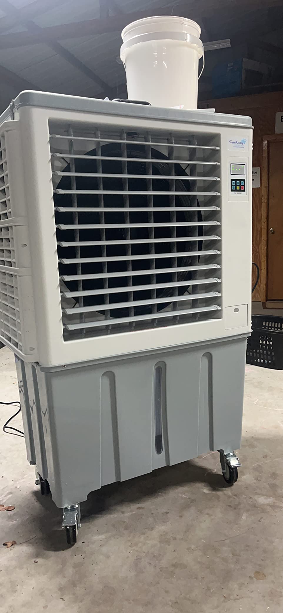 Cajun Kooling CK4500-S Evaporative Air Swamp Cooler - 4500 CFM, 32 Gal Tank, 1200 Sq Ft customer photo 2